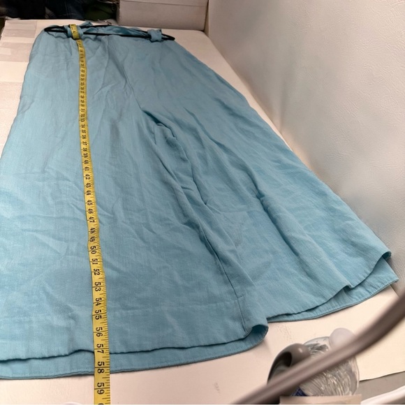 LOFT BEACH Women's Light Blue Jumpsuit SZ XL - Picture 6 of 12